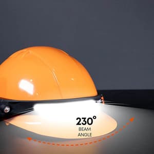 Groz 350 Lumens Strip Light Headlamp with Hand Sensor, LED/250