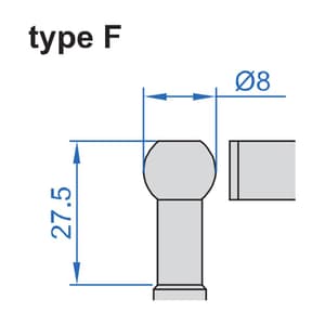 Insize 0 - 25 mm Digital Cylindrical Anvil Tube Micrometer (Type F), 3561-25FA