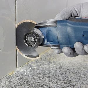 Bosch 85 mm Dia. RIFF Segment Saw Blades / Sanding Plate, 2 608 661 642