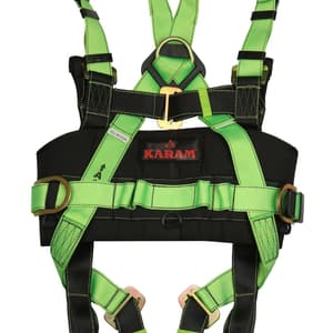 Karam Full Body Adjustable Harness With One Dorsal, Two Lateral & Textile loops, PN42(01)