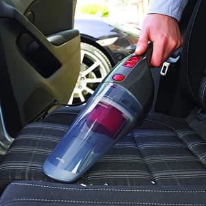 Black+Decker 12V Powerful Dustbuster Car Vacuum Cleaner (Red & Black), NV1200AV-B5