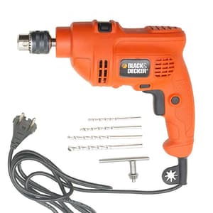 Black+Decker 10mm 500W Hammer Drill, KR504RE