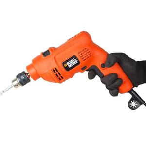 Black+Decker 10mm 500W Hammer Drill, KR504RE