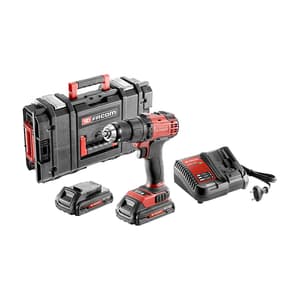 Facom 18V / 13 mm Li-ion Cordless Drill Driver With 2x2.0 Ah Batteries & Charger, CL3.P18SD2PB