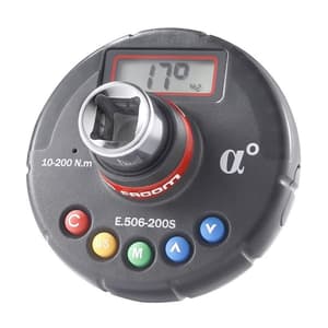 Facom 40 - 200 Nm Digital Toque Angle Adapter (1/2 Sq. Drive), E.506-200S
