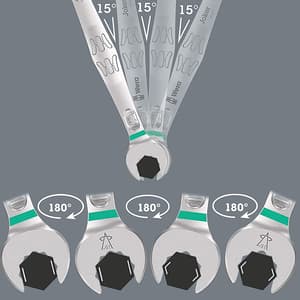 Wera 6003 Joker 5 Set 1 Combination wrench, 05020230001
