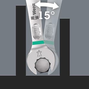 Wera 6003 Joker 8 Imperial Set 1 Combination Wrench Set Imperial, 05020241001