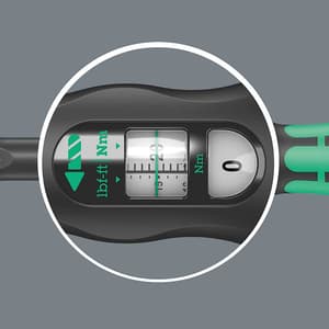 Wera 10 - 50 nm (1/2 Inch Sq. Drive) Torque C 1 Wrench With Reversible Ratchet, 05075620001
