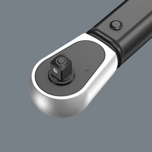Wera 2.5 - 25 nm (1/4 Inch Sq. Drive) Torque Adjustable 5 Wrench With Reversible Ratchet, 05075604001