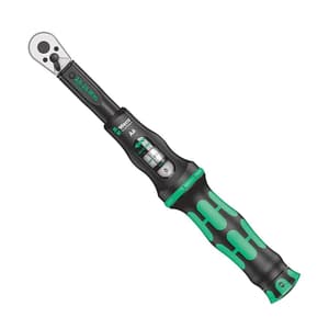 Wera 2.5 - 25 nm (1/4 Inch Sq. Drive) Torque Adjustable 6 Wrench With Reversible Ratchet, 05075605001
