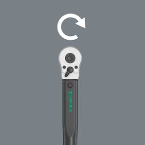 Wera 40 - 200 nm (1/2 Inch Sq. Drive) Torque C 3 Wrench With Reversible Ratchet, 05075622001