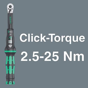 Wera 2.5 - 25 nm Bicycle Set Torque 1, 05004180001