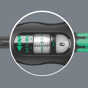 Wera 200 - 1000 nm Torque E 1 Wrench With Reversible Ratchet, 05075630001