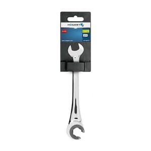 Hogert 17 mm Semi-Open Ratcheting Wrench, HT1R073