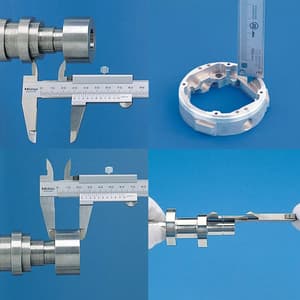 Mitutoyo 150 mm / 6 inch High Accuracy Standard Vernier Caliper, 530-312