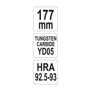 Yato 177 mm Glass Oil Cutter, YT-7560