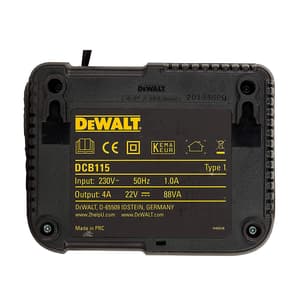 Dewalt Multi Volt XR Li-ion Charger For Charging DEWALT Li-ion Batteries, DCB115-QW