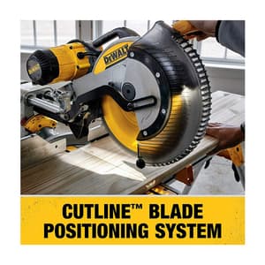 Dewalt 305mm 1675W Compound Slide Mitre Saw with 60T TCT Blade, DWS780-QS