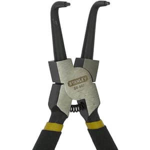 Stanley 7 inch / 180 mm Bent Internal Circlip Plier, 84-447-23