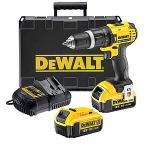 Dewalt 18V / 13mm XR Li-ion Cordless Compact Hammer Drill Machine/Driver with 2x4.0 Ah Batteries Included, DCD785M2-QW
