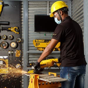 Dewalt 230mm / 9 inch 2600W Heavy Duty Large Angle Grinder, DWE496-IN