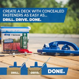 Kreg Deck Jig™, KJDECKSYS20