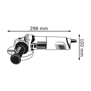 Bosch 125mm / 5 inch 1400W Professional Angle Grinder, GWS 14-125 CI