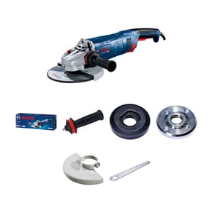 Bosch 230mm / 9 inch 2400W Professional Heavy Duty Large Angle Grinder (Cyclon Tech), GWS 24-230 JZ