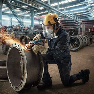 Bosch 125mm / 5 inch 1200W Professional Angle Grinder, GWS 12-125 S