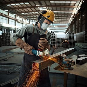 Bosch 125mm / 5 inch 1200W Professional Angle Grinder, GWS 12-125 S