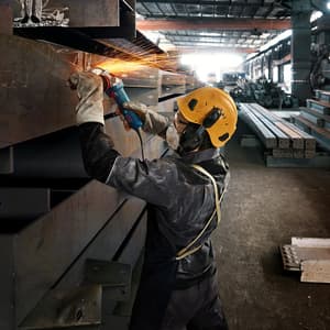 Bosch 125mm / 5 inch 1200W Professional Angle Grinder, GWS 12-125 S