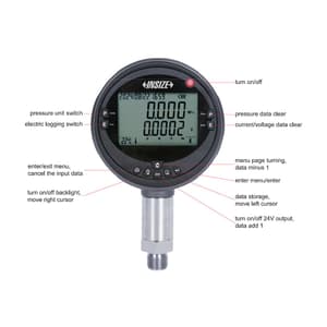 Insize 160 kPa / 1.6 Bar Digital Pressure Calibrator, 5240-M20Y016