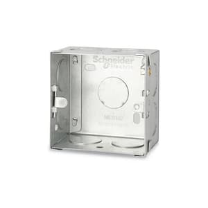 Schneider Electric 1 & 2 Modules 0.8 mm Thickness Metal Box, ME0102