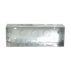 Schneider Electric 6 Modules 1 mm Thickness Metal Box, MR1106