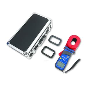 Metravi 4 Digits / 0.01Ohm - 1500Ohm Clamp-On Earth & Ground Resistance Tester With Bluetooth, CET-02B