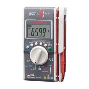 Sanwa 6600 Count Pocket Size Hybrid Digital Multimeter + Clamp Meter, PM33A