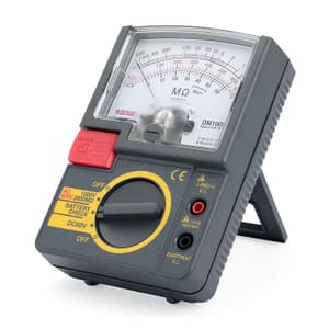 Sanwa 1000V / 2000 MOhms Range Analog Insulation Tester, DM1009S