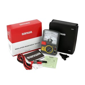 Sanwa 500V / 1000 MOhms Range Analog Insulation Tester, DM509S