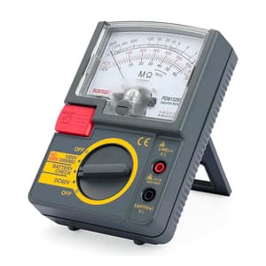 Sanwa 1000V / 2000 MOhms Range Analog Insulation Tester, PDM1529S