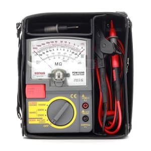 Sanwa 1000V / 2000 MOhms Range Analog Insulation Tester, PDM1529S