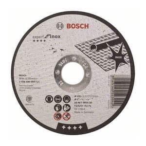 Bosch 125 x 2 x 22.23 mm Cutting Wheel Expert for Inox (Pack of 25 Pcs), 2 608 600 094