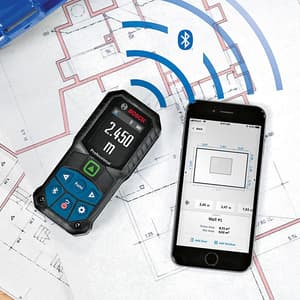 Bosch 50 Mtr Professional Laser Measure With Color Backlit Display (Bluetooth Enabled), GLM 50-27 CG