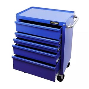 Stanley 5 Drawer Eco Roller Cabinet (Blue Color), STST74421-8
