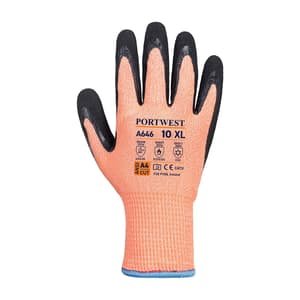 Portwest Vis-Tex Winter HR Cut Glove Nitrile (Large), A646O8RL