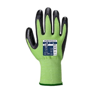 Portwest Green Cut - Nitrile Foam (Medium), A645E8RM