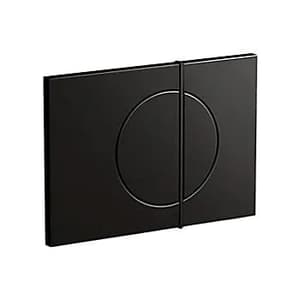Kohler Note Mechanical Faceplate In Glossy Black Finish, K-75891IN-M-7