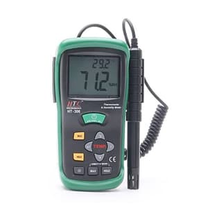 HTC 5 to 98 % RH / -20 to 199.9°C Temperature & Humidity Meter, HT-306