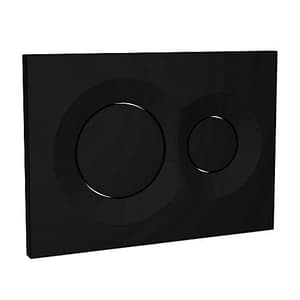 Kohler Lynk Pneumatic Faceplate In Matte Black Finish, K-75890IN-P-BL