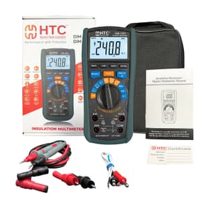 HTC 3-5/6 Digit / 5999 Count Digital Insulation Multimeter, DIM-1502