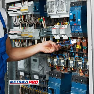 Metravi 12V - 1000V AC Non-contact Voltage Detector, PRO AC-2